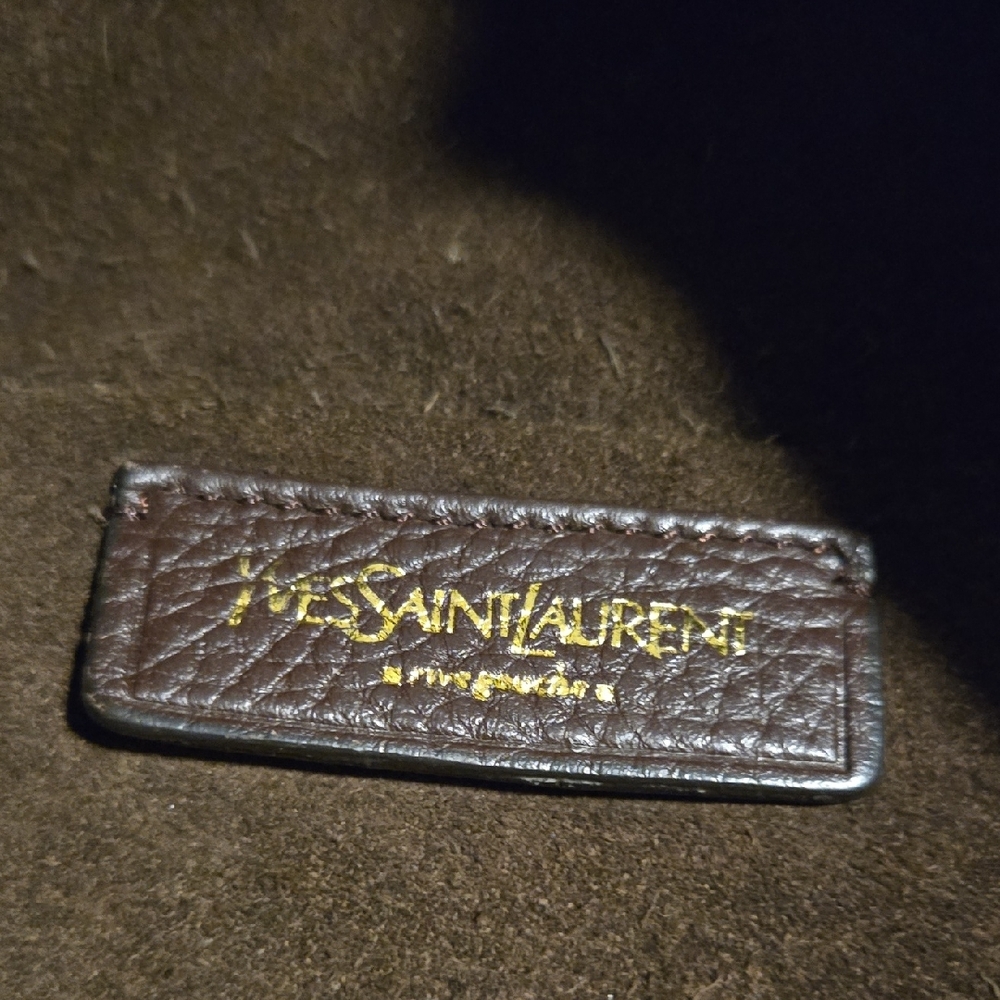 Dark Brown Leather Tote Bag - Picture 3 of 3